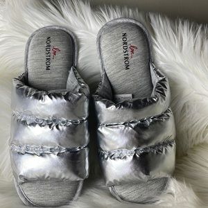 Love, Nordstrom Puffy Slippers